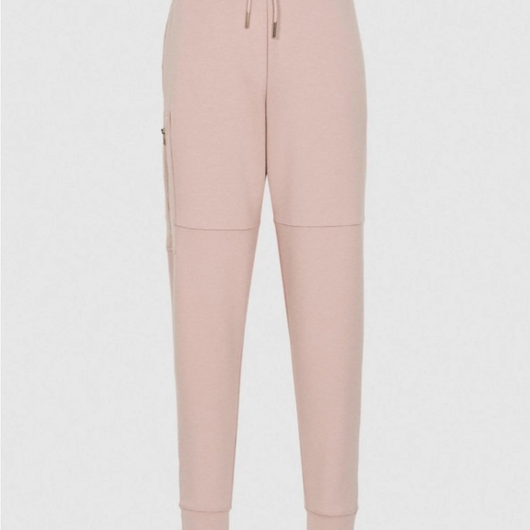 Reiss Angelina side zip pockets sweat jogger pants - Picture 2 of 4